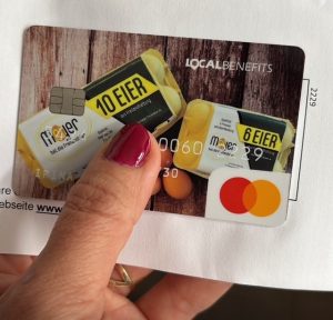 Gutscheinkarten für unsere Mitarbeiter